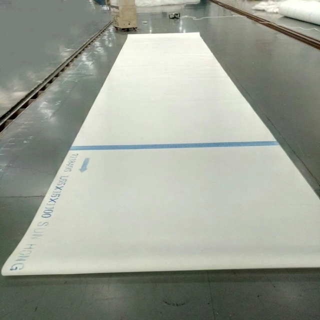 پلی استر کاغذی ماشین لباس سه لایه نمد پرس